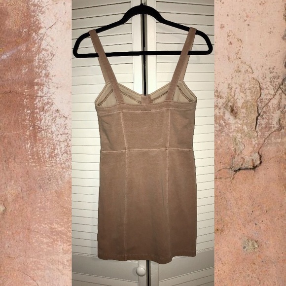 Free People Bodycon Bustier Dress Blush - Picture 3 of 4